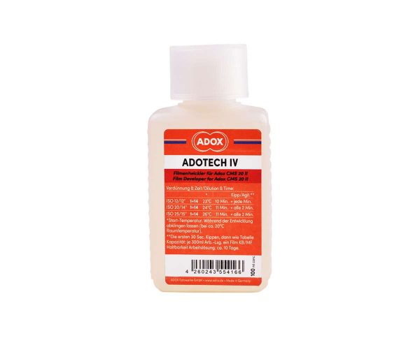 Adox Adotech IV 100ml for 6 Adox CMS 20 films